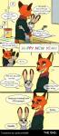 2017 anthro asestrada157 better_version_at_source canid canine clothed clothing comic disney english_text female fox fur hi_res holiday_message holidays judy_hopps lagomorph leporid male mammal new_year nick_wilde rabbit red_fox text true_fox zootopia