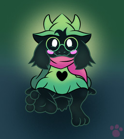 anthro barefoot black_body black_fur blush bottomless butt clothed clothing eyewear featureless_crotch feet fluffy fluffy_tail foot_focus fur glasses gradient_background green_background hat headgear headwear horn long_ears looking_at_viewer male paws scarf simple_background sitting smile soles solo spread_legs spreading tail toes wizard_hat young young_anthro young_male pokerus10 deltarune undertale undertale_(series) ralsei bovid caprine darkner goat mammal 2021 absurd_res digital_media_(artwork) hi_res watermark