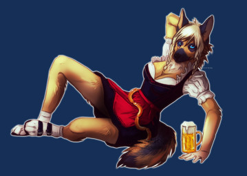 blonde_hair blue_eyes brown_fur canine dog female fur hair looking_at_viewer mammal snow-body solo
Rating: Safe
Score: 2
User: xXK1T5UN3Xx
Date: March 10, 2014