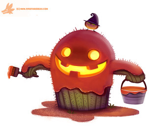 ambiguous_gender brown_body brown_feathers brush bucket cactus clothing container duo feathered_wings feathers feral glowing glowing_eyes grin hat headgear headwear holidays jack-o'-lantern paint paintbrush plant simple_background smile white_background wings witch_hat yellow_eyes piper_thibodeau halloween animate_inanimate avian bird owl 2015 5:4 digital_media_(artwork) digital_painting_(artwork) painting_(artwork)