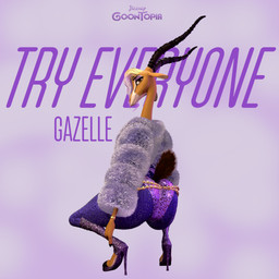 anthro arched_back big_butt butt clothing crouching female footwear high_heels looking_at_viewer looking_back parody pose raised_tail shoes solo tail thick_thighs mednafox twilightv0ids_(modeler) anaconda_(song) disney zootopia gazelle_(zootopia) antelope bovid gazelle mammal 1:1 3d_(artwork) album_cover blender_(artwork) cover digital_media_(artwork) hi_res