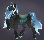 feral herm horn intersex solo wings kyjaanka friendship_is_magic hasbro my_little_pony mythology fan_character arthropod changeling equid equine horse insect mammal mythological_creature mythological_equine pegasus pony unicorn hi_res