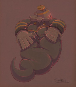anus butt looking_at_viewer looking_back male overweight overweight_humanoid overweight_male presenting presenting_hindquarters red_eyes solo spread_butt spreading damingo nintendo pokemon dusknoir generation_4_pokemon ghost humanoid pokemon_(species) spirit