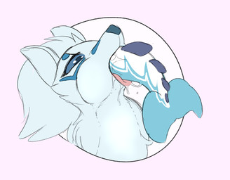 ambiguous_form ambiguous_gender ambiguous_pred ambiguous_prey blue_eyes bodily_fluids duo fur hair neck_bulge oral_vore saliva simple_background size_difference slurping tongue vore backsash nintendo pokemon fan_character tamashii zoey_(zoeyleafy) absol canid canine eeveelution generation_1_pokemon generation_3_pokemon hybrid mammal ninetales pokemon_(species) vaporeon 2018 digital_media_(artwork) hi_res
