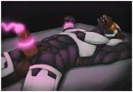 ! 2013 5_fingers abs amwulf anthro armor armpits balls biceps big_muscles big_penis black_nose bound brown_fur brown_penis canine clothed clothing cock_ring cum cum_on_penis cum_string dog erection fangs fist fur glowing half-dressed helmet humanoid_penis leaking light lying magic male mammal mask muscles on_back open_mouth orgasm pecs penis penis_milking pose precum presenting pubes red_penis sharp_teeth solo suit teeth thick_penis toned tongue white_eyes yellow_eyes
Rating: Explicit
Score: 13
User: toh
Date: October 06, 2013