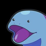 ambiguous_gender blue_body emoji emote feral humor open_mouth purple_tongue simple_background simple_eyes smile solo template text tongue transparent_background takoto nintendo pogchamp pokemon generation_2_pokemon pokemon_(species) quagsire 1:1 alpha_channel digital_media_(artwork) meme reaction_image shaded simple_shading