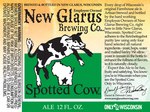alcohol ambiguous_gender beer beverage bovid bovine cattle copyright_symbol deb_carey english_text feral fur hi_res holstein_friesian_cattle hooves mammal multicolored_body multicolored_fur new_glarus_brewing_co. solo symbol tail tail_tuft text tuft url wisconsin