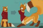 anthro choker clothed clothing collar dress female green_eyes hair jewelry long_ears necklace off_shoulder orange_hair red_hair solo queenbleat autumn_(praexon) canid canid_taur canine canine_taur fox fox_taur mammal mammal_taur red_fox taur true_fox