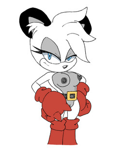 areola blue_eyes boots breasts clothing eyelashes female footwear genitals gloves handwear looking_at_viewer nipples nude nude_female shoes solo vulva guillion archie_comics sega sonic_the_hedgehog_(archie) sonic_the_hedgehog_(comics) sonic_the_hedgehog_(series) barby_koala koala mammal marsupial vombatiform