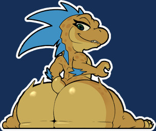 anthro big_butt bubble_butt butt glistening glistening_butt huge_butt looking_at_butt looking_at_own_butt looking_back looking_back_at_self looking_down looking_down_at_butt looking_down_at_self male sitting solo anonymous_artist mukihyena third-party_edit halo_(series) microsoft xbox_game_studios kiggy alien kig-yar ruuhtian scalie absurd_res alpha_channel digital_media_(artwork) hi_res
