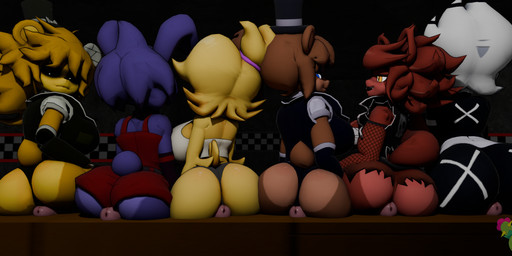 anthro big_butt breasts butt butt_focus edging female genitals group helpless hot_dogging machine male male/female orgasm_denial penis sex sitting sitting_on_another sitting_on_penis stuck teasing teasing_with_butt thick_thighs omananimations cryptiacurves_(modeler) five_nights_at_freddy's fredina's_nightclub scottgames bonfie_(cryptiacurves) bonnie_(fnaf) chica_(fnaf) chiku_(cryptiacurves) fexa_(cryptiacurves) foxy_(fnaf) freddy_(fnaf) frenni_(cryptiacurves) golden_freddy_(fnaf) marie_(cryptiacurves) type_0_(cryptiacurves) animatronic humanoid robot robot_anthro robot_humanoid absurd_res hi_res