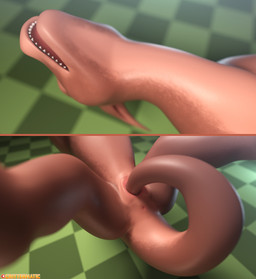 anus autopenetration female feral looking_pleasured lying masturbation on_back open_mouth penetration smooth_skin solo spread_legs spreading tail tail_fetish tail_in_own_pussy tail_in_vagina tail_insertion tail_masturbation tail_play vaginal vaginal_masturbation vaginal_penetration conditional_dnp crittermatic mythology cookie_(critterclaws) dragon mythological_creature mythological_scalie scalie 3d_(artwork) absurd_res digital_media_(artwork) hi_res
