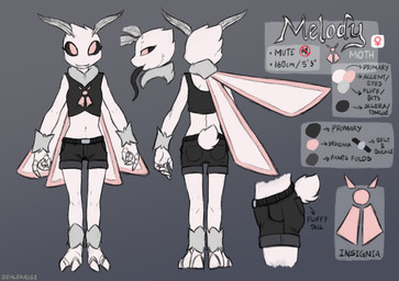 anthro black_tongue breasts butt clothed clothed_anthro clothed_female clothing feet female fingers front_view rear_view smile solo standing toes tongue tongue_out wings sealer4258 melody_(sealer4258) arthropod insect lepidopteran moth 2025 digital_drawing_(artwork) digital_media_(artwork) hi_res model_sheet
