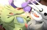 aggron anal anal_penetration big_penis black_eyes blush claws cowgirl_position erection eye_contact faceless_male gay group group_sex horn lying male missionary_position muscles nidoking nintendo nude on_back on_top open_mouth pecs penetration penis pokémon saliva sex sweat the_ring_(artist) threesome tyranitar video_games
Rating: Explicit
Score: 10
User: Chikita
Date: June 17, 2013