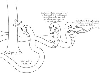 almost_fully_inside balls dialogue eyes_closed fatal_vore feet_first feral feral_pred feral_prey forced genitals group head_first larger_pred male male/male male_pred male_prey multiple_pred multiple_prey nude_pred nude_prey outside plant simple_background size_difference spread_legs spreading struggling struggling_prey swallowing tail text tree unwilling_prey vore white_background willing_pred urbanhermit mammal murid murine rat reptile rodent scalie snake 2001 black_and_white dated english_text monochrome