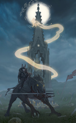 anthro armor belt blood bodily_fluids building clothing dagger death decay fantasy feet feral fingers flag fog gloves grass guard handwear jewelry knife light male melee_weapon monument moon moonlight mount necklace pillar plant plate ring river ruin ruins scar scarf scratch sculpture solo spiritual statue sword toes tower tree warrior weapon werebun lowereth osiris_(ayosiris) hare lagomorph leporid mammal rabbit spirit werecreature werelagomorph wererabbit 2025 absurd_res hi_res