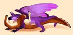 duo feathers feral male male/male quadruped straddling tail susiron mythology arith xane avian bird dinosaur dromaeosaurid feathered_dinosaur feathered_scalie gryphon mythological_avian mythological_creature prehistoric_species reptile scalie theropod