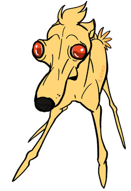 ambiguous_gender feral humor long_nose red_eyes solo blitzdrachin conditional_dnp nintendo pokemon generation_1_pokemon ninetales pokemon_(species) absurd_res digital_drawing_(artwork) digital_media_(artwork) hi_res