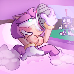 anthro clothing feet female fingering foot_fetish footwear masturbation oblivious shoe_fetish shoe_sniffing shoes smelly smelly_feet sniffing sniffing_clothes vaginal vaginal_fingering screaming_watermelon sega sonic_the_hedgehog_(series) amy_rose sonic_the_hedgehog eulipotyphlan hedgehog mammal 1:1 hi_res