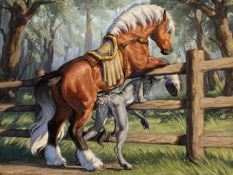 anal anal_penetration animal_genitalia animal_penis animal_vulva anthro anthro_on_feral anus balls bent_over bestiality big_penis bodily_fluids cum cum_in_ass cum_inside cum_on_penis cum_while_penetrated dominant dominant_herm dominant_intersex duo equine_anus equine_genitalia equine_penis equine_vulva feral genital_fluids genitals herm herm/male hooves huge_penis intersex intersex/male intraspecies intraspecies_bestiality larger_feral larger_herm larger_intersex male penetration penile penile_penetration penis penis_in_ass puffy_anus size_difference smaller_anthro smaller_male submissive submissive_male unguligrade vulva scarlanya asinus donkey equid equine horse mammal absurd_res hi_res huge_filesize