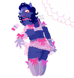 anthro aroused_face blue_body blue_fur blue_hair blush body_hair bow_ribbon bra clothed clothing crossdressing crossdressing_male curly_hair embarrassed eyeshadow femboy feminization forced forced_feminization fur hair lace_bra lace_gloves lace_panties lace_stockings lingerie lipstick makeup male pink_clothing pink_eyeshadow pink_lingerie pink_lipstick scaroused solo underwear yellow_eyes iambdacore missysissy valleyos callan_dion felid lion mammal pantherine hi_res trans_(lore) trans_man_(lore)