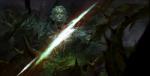 death glowing green_body hair male not_furry orange_eyes plant solo naomi_baker guild_wars thorn trahearne elemental_creature flora_fauna humanoid sylvari absurd_res hi_res official_art