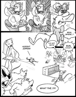 4_fingers angry anthro bottomless bottomless_female breasts carrier clothed clothing confusion dazed electric_shock female fingers group male mind_control shocked sitting sweater topwear turtleneck wings zapped chris_fischer chip_'n_dale_rescue_rangers disney chip_(disney) dale_(disney) gadget_hackwrench monterey_jack_(cdrr) zipper_(cdrr) arthropod chipmunk fly_(animal) ground_squirrel human insect mammal mouse murid murine rat rodent sciurid hi_res