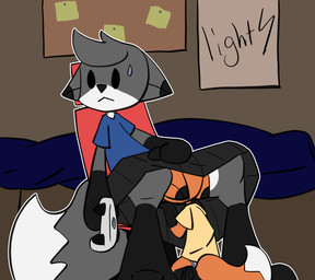 anthro bottomwear clothed clothing controller crossdressing duo fellatio fur game_controller hand_on_head head_between_thighs male male/male oral penile penis_nursing sex skirt text toddler young young_anthro lightningb0lt01 mattias_(lightningb0lt01) tommy_(lightningb0lt01) canid canine fox mammal absurd_res english_text hi_res brother_(lore) brothers_(lore) incest_(lore) sibling_(lore)