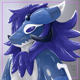 ambiguous_gender blue_body clothing glistening glistening_body handles_on_arms latex latex_clothing latex_skinsuit pool_toy skinsuit squeaking tight_clothing toy riggedreded wickerbeast 1:1 2025 hi_res