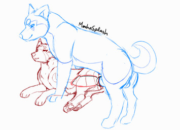 animal_genitalia animal_penis aroused balls bedroom_eyes big_penis blinking butt canine_genitalia canine_penis duo duo_focus erection female female_penetrated feral feral_focus feral_on_feral feral_penetrated feral_penetrating feral_penetrating_feral fluffy fur genitals group huge_penis knot looking_at_another male male/female male_penetrating male_penetrating_female narrowed_eyes open_mouth paws penetration penile penile_penetration penis penis_in_vagina seductive sex simple_background sketch_animation smile smirk smirking_at_partner tail vaginal vaginal_penetration vulva x-ray_view x-ray_vision mochasplash kudo suki_(mochasplash) akita akita_inu basenji canid canine canis domestic_dog husky mammal nordic_sled_dog primitive_dog spitz 2d_animation animated digital_media_(artwork) sketch