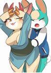 anthro clothed clothed_sex clothing duo female humping male male/female partially_clothed sex simple_background yatosuke animal_crossing nintendo sasha_(animal_crossing) shino_(animal_crossing) deer lagomorph leporid mammal rabbit hi_res