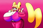 anthro big_breasts breasts eyeshadow female handbag highlights_(coloring) huge_breasts hyper hyper_breasts lipstick makeup pink_highlights solo wide_hipped_female wide_hips luigi-vaporeon nintendo pokemon jade_(luigi-vaporeon) alolan_form alolan_raichu generation_7_pokemon pokemon_(species) regional_form_(pokemon)