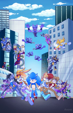 accessory anthro armor artificial_intelligence auburn_hair barefoot black_hair blonde_hair blue_eyes boots cheek_tuft clothed clothing cowboy_hat cybernetic_arm cybernetic_leg cybernetic_limb cybernetics detailed_background epaulet eyewear eyewear_on_head facial_tuft feet female footwear glasses glasses_on_head gloves green_eyes group hair handwear hat head_tuft headband headgear headwear helmet holding_object holding_weapon leotard looking_at_viewer machine male melee_weapon open_clothing open_topwear open_vest polearm ponytail running sandals shoes smile smirk spear staff topwear tuft vest weapon anonoarts archie_comics mythology sega sonic_the_hedgehog_(archie) sonic_the_hedgehog_(comics) sonic_the_hedgehog_(series) bunnie_rabbot conquering_storm fiona_fox iron_queen jun_kun leeta_wolf lupe_the_wolf lyco_wolf miles_prower mina_mongoose monkey_khan nicole_the_lynx sally_acorn scourge_the_hedgehog shard_the_metal_sonic snively_robotnik sonic_the_hedgehog bovid bovine canid canine canis cattle cyborg dragon eastern_dragon eulipotyphlan felid feline fox ground_squirrel haplorhine hedgehog herpestid human lagomorph leporid lynx mammal mongoose monkey mythological_creature mythological_scalie primate rabbit robot rodent scalie sciurid wolf hi_res