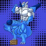 abs anthro balls biceps big_penis erection genitals humanoid_genitalia humanoid_penis male muscular muscular_anthro muscular_male nipples nude pecs penis solo vein aeon-but-buff nintendo pokemon generation_3_pokemon latios legendary_pokemon pokemon_(species) 1:1 hi_res