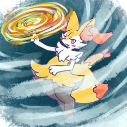 ambiguous_anthro ambiguous_gender anthro biped blush blush_stickers digitigrade dipstick_tail featureless_crotch food front_view leaning leaning_backward looking_at_viewer markings object_in_tail open_:3 open_mouth open_smile shrimp_(food) simple_background smile snout solo standing tail tail_markings three-quarter_view annyui0611 nintendo pokemon braixen canid generation_6_pokemon mammal pokemon_(species) 1:1 2023 digital_drawing_(artwork) digital_media_(artwork) full-length_portrait hi_res japanese_description portrait translated_description