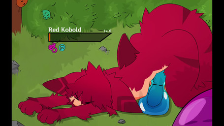 anthro being_watched countershading duo feral forced forest forest_background fur gameplay_mechanics gui hair looking_at_another male male/male male_penetrated male_penetrating male_penetrating_male nature nature_background penetration plant rape red_body red_hair sex slime_sex status_effect tree user_interface gaogomon gaogomon_(oc) fish furred_kobold furred_scalie furred_shark goo_creature hybrid kobold marine scalie shark slime_(blob) 2d_animation animated frame_by_frame hi_res short_playtime webm