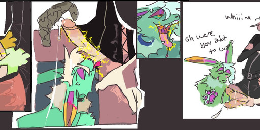 anthro bodily_fluids cum dialogue duo edging ejaculation electricity electrostimulation fur genital_fluids genitals green_body green_fur humanoid_genitalia humanoid_penis licking male male/male oral penile penis penis_lick sex teasing text tongue tongue_out guncht nintendo pokemon aki_(guncht) dijon_(guncht) eeveelution generation_1_pokemon jolteon mammal mustelid musteline pokemon_(species) true_musteline weasel comic english_text trans_(lore) trans_man_(lore)