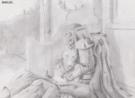 armor canine cape clothing couple embrace eyes_closed female greyscale heavy_armor human male mantle monochrome power_armor resting ruins the_negative
Rating: Safe
Score: 2
User: Negative
Date: September 16, 2012