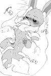ambiguous_gender anal anal_penetration anus blush bodily_fluids canid canine comic dagasi digital_drawing_(artwork) digital_media_(artwork) ditto_(pokemon) duo ear_penetration eevee female feral forced generation_1_pokemon genitals goo_creature greyscale japanese_text mammal monochrome nintendo oral penetration pokemon pokemon_(species) pussy rape sex tears tentacle_rape tentacle_sex tentacles text translated unusual_penetration vaginal vaginal_penetration