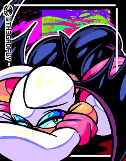 anthro big_butt butt clothing female looking_at_viewer solo tight_clothing th3gadfly sega sonic_the_hedgehog_(series) rouge_the_bat bat mammal hi_res