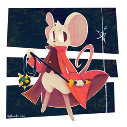 3_toes angry anthro barefoot cloak clothed clothing determined digitigrade ear_scar feet female mouse_tail notched_ear pantsless paws red_cloak red_clothing red_topwear red_vest scar simple_background solo standing toes topwear vest whip phaedrizzle mina_the_hollower yacht_club_games mina_(mina_the_hollower) mammal mouse murid murine rodent