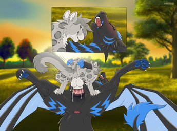 animal_genitalia animal_vulva anus balls big_balls big_penis black_body black_fur black_nose black_vulva blue_body blue_fur blue_membrane blue_pawpads blush bodily_fluids butt canine_genitalia canine_vulva claws clenched_teeth cum cum_from_vagina cum_in_vagina cum_inside day duo female female_on_bottom female_penetrated feral feral_on_feral feral_penetrated feral_penetrating feral_penetrating_feral from_front_position fur genital_fluids genitals grass grey_body grey_fur huge_penis interspecies larger_female larger_feral larger_penetrated larger_sub leaking_cum looking_pleasured lying male male/female male_on_top male_penetrating male_penetrating_female membrane_(anatomy) membranous_wings missionary_position on_back on_bottom on_top open_mouth orgasm outside_sex pawpads penetration penis pink_nose plant quadruped sex size_difference smaller_feral smaller_male spots striped_body striped_fur stripes submissive sunset tail tail_anus tail_tuft teeth thick_tail tree tuft vaginal vaginal_penetration vaginal_tugging vulva white_balls white_body white_claws white_fur wings digitoxici european_mythology mythology digi canid canine canis dragon felid furred_dragon furred_scalie mammal mythological_creature mythological_scalie pantherine scalie snow_leopard western_dragon wolf 2023 digital_media_(artwork) hi_res signature