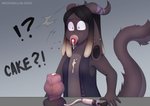 anthro cake cum_tube cumlube dessert dildo femboy food genitals intersex male nova_(dildo) sex_toy solo squirting_dildo squirting_sex_toy text toy veiny_dildo marshmallow-ears bad_dragon these_are_all_cakes raine_(raine1082) bovid caprine demon goat hybrid lagomorph leporid mammal rabbit digital_media_(artwork) meme shaded