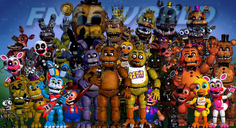 ambiguous_gender anthro beak electric_guitar group guitar large_group looking_at_viewer machine musical_instrument plucked_string_instrument string_instrument teeth toothed_beak scottcawthon five_nights_at_freddy's five_nights_at_freddy's_2 five_nights_at_freddy's_3 five_nights_at_freddy's_4 five_nights_at_freddy's_world scott_cawthon scottgames adventure_bonnie_(fnaf) adventure_chica_(fnaf) adventure_foxy_(fnaf) adventure_fredbear_(fnaf) adventure_freddles_(fnaf) adventure_funtime_foxy_(fnaf) adventure_golden_freddy_(fnaf) adventure_mangle_(fnaf) adventure_marionette_(fnaf) adventure_nightmare_freddy_(fnaf) adventure_phantom_balloon_boy_(fnaf) adventure_phantom_chica_(fnaf) adventure_phantom_foxy_(fnaf) adventure_springtrap_(fnaf) adventure_toy_bonnie_(fnaf) adventure_toy_chica_(fnaf) adventure_toy_foxy_(fnaf) balloon_boy_(fnaf) chica_(fnaf) cupcake_(fnaf) foxy_(fnaf) freddy_(fnaf) marionette_(fnaf) nightmare_(fnaf) nightmare_bonnie_(fnaf) nightmare_chica_(fnaf) nightmare_foxy_(fnaf) nightmare_fredbear_(fnaf) plushtrap_(fnaf) shadow_bonnie_(fnaf) springtrap_(fnaf) toy_freddy_(fnaf) withered_bonnie_(fnaf) withered_chica_(fnaf) withered_foxy_(fnaf) withered_freddy_(fnaf) animatronic robot robot_anthro 3d_(artwork) digital_media_(artwork) official_art