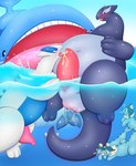 absurd_res anal anal_penetration anal_vore animal_genitalia bboing belly big_belly bodily_fluids cetacean colored_cum cum cum_on_penis dolphin eeveelution feral generation_1_pokemon generation_2_pokemon generation_3_pokemon genital_fluids genital_slit genitals group hi_res imminent_vore legendary_pokemon licking lugia male male/male mammal marine nintendo oceanic_dolphin open_mouth oral orca penetration penile penis penis_lick pokemon pokemon_(species) sea sex shadow_lugia shadow_pokemon size_difference tapering_penis tongue tongue_out toothed_whale unusual_bodily_fluids unusual_cum unusual_genital_fluids urine vaporeon vore wailord water yellow_cum