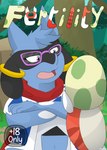 absurd_res alsoflick arianna_altomare comic cover cover_art cover_page crossed_arms egg eyewear forest forest_background generation_3_pokemon generation_4_pokemon glasses hi_res latias legendary_pokemon lucario nature nature_background nintendo plant pokemon pokemon_(species) pokemon_egg riolu scarf the_hybrid31 tree