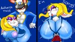 ahegao anthro big_breasts big_butt big_penis breasts butt clothing costume duo eye_roll female genitals halloween_costume holidays looking_pleasured male male/female penetration penis sex thick_thighs tongue tongue_out vaginal vaginal_penetration wide_hips zero_suit blazedscarf halloween instant_loss_2koma mario_bros metroid nintendo super_mario_odyssey broodal fan_character hariet_(mario) lagomorph leporid mammal rabbit 16:9 hi_res widescreen