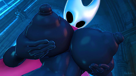 5_fingers abs anthro big_breasts black_body black_eyes black_nipples black_skin breast_focus breasts cape castle clothing empty_eyes erect_nipples female fingers holding_breast horn huge_breasts mostly_nude mostly_nude_anthro mostly_nude_female navel nipples presenting presenting_breasts solo rayhuma hollow_knight_(franchise) team_cherry hornet_(hollow_knight) arachnid arthropod insect spider 2025 3d_(artwork) better_version_at_paywall digital_media_(artwork) source_filmmaker_(artwork)