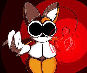 anthro big_breasts black_eyes black_nose breasts featureless_crotch female front_view fur looking_at_viewer mouthless nipples orange_body orange_fur plushie solo stitch_(sewing) thick_thighs white_body white_fur wide_hips anto_foxo sega sonic_the_hedgehog_(series) tails_doll animate_inanimate canid canine fox living_plushie mammal hi_res