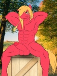 2012 abs anthro anthrofied arms_behind_head balls biceps big_balls big_macintosh_(mlp) big_muscles big_penis blonde_hair circumcised country equine friendship_is_magic green_eyes hair horse looking_at_viewer male mammal muscles my_little_pony outside pecs penis public sky solo spread_legs spreading wheat zeeka
Rating: Explicit
Score: 5
User: Zeeka
Date: January 19, 2013